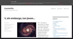 Desktop Screenshot of cuentofilia.com